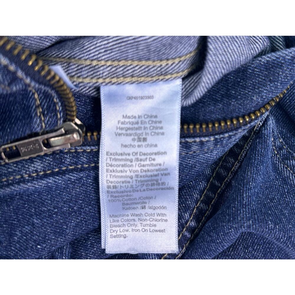 Madewell Denim Jumpsuit Small Blue Zip Front One Piece Coveralls NWOT - Picture 13 of 13